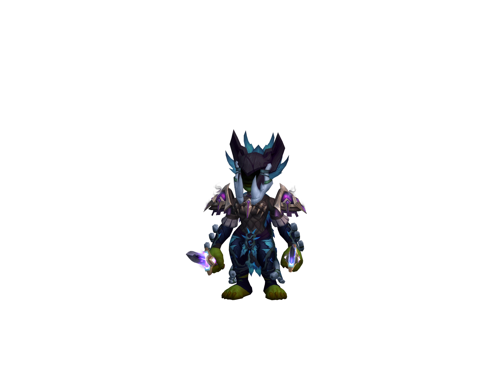 Gearkip 3D character render