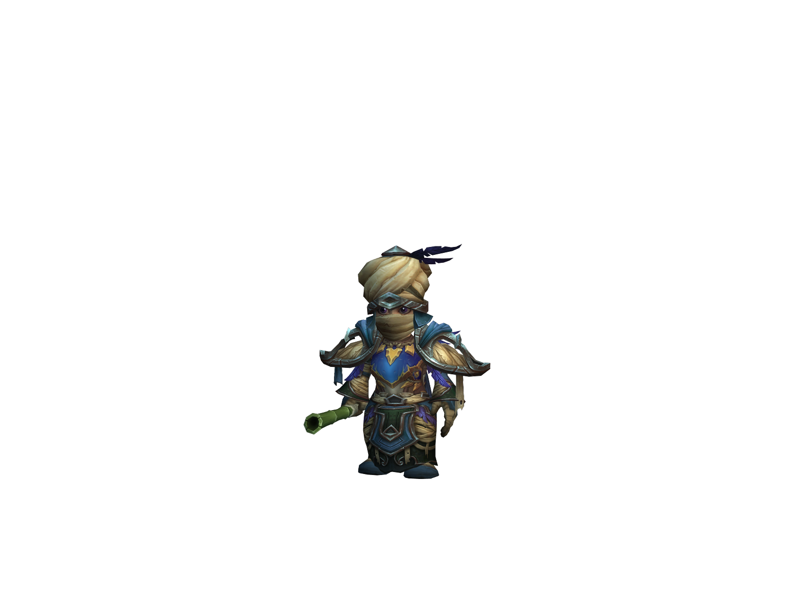 Tibby 3D character render