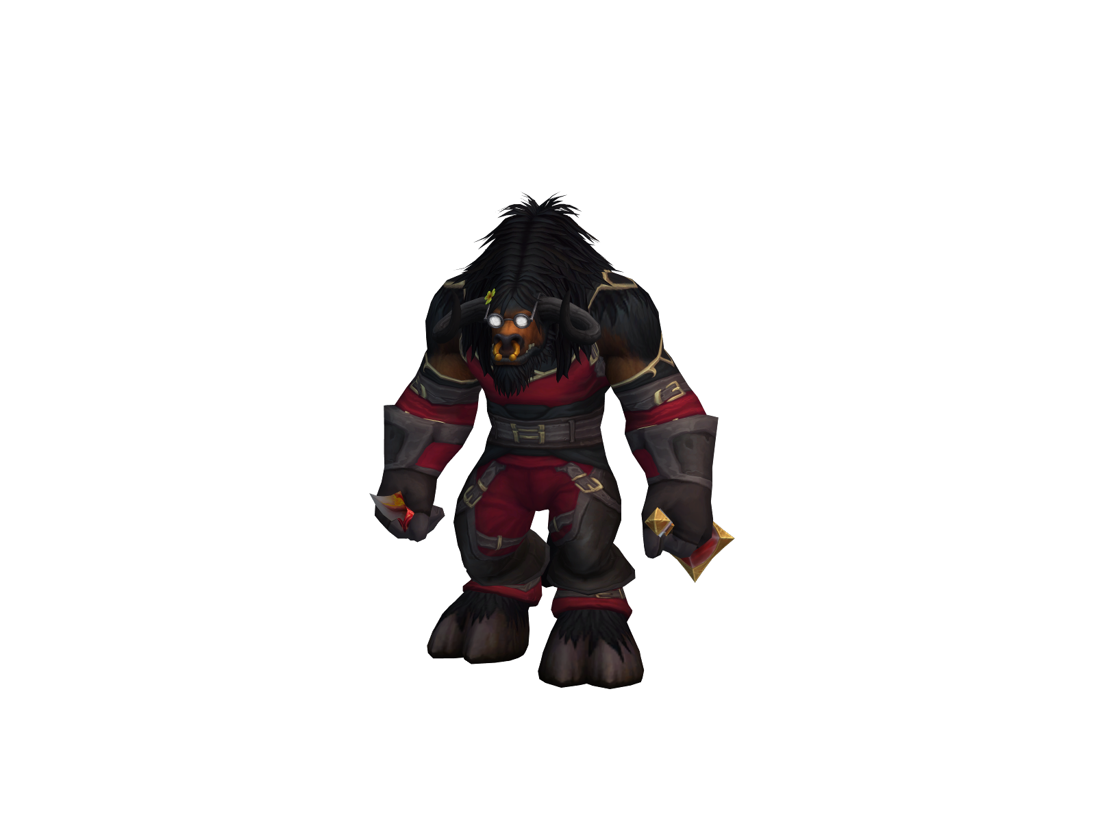 Moothaniel 3D character render