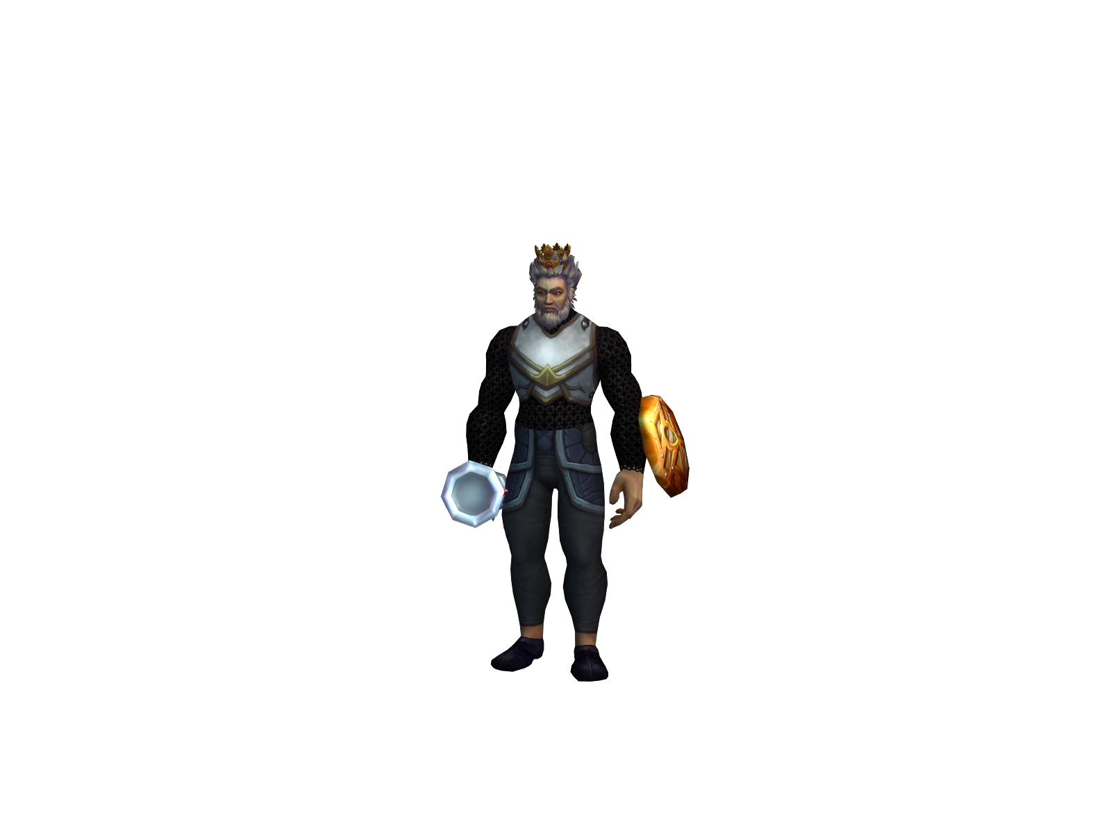 Güwøp 3D character render