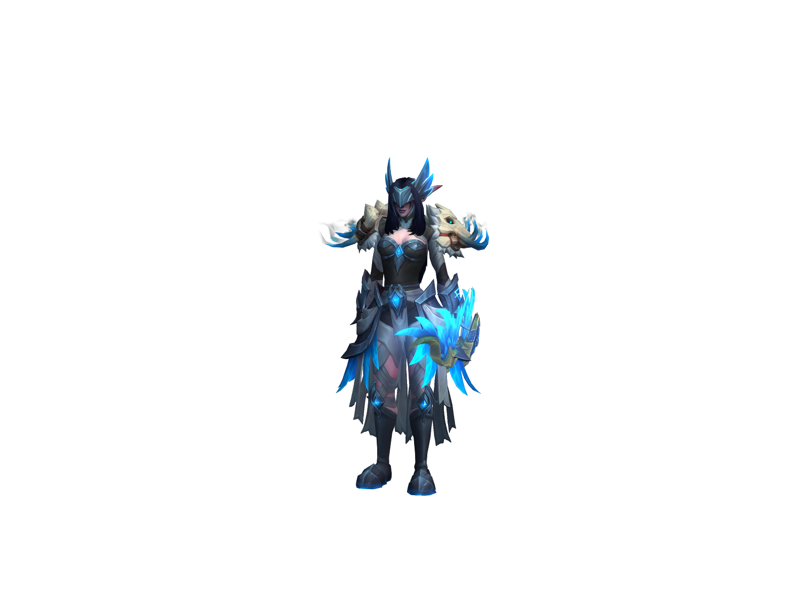Haruka 3D character render