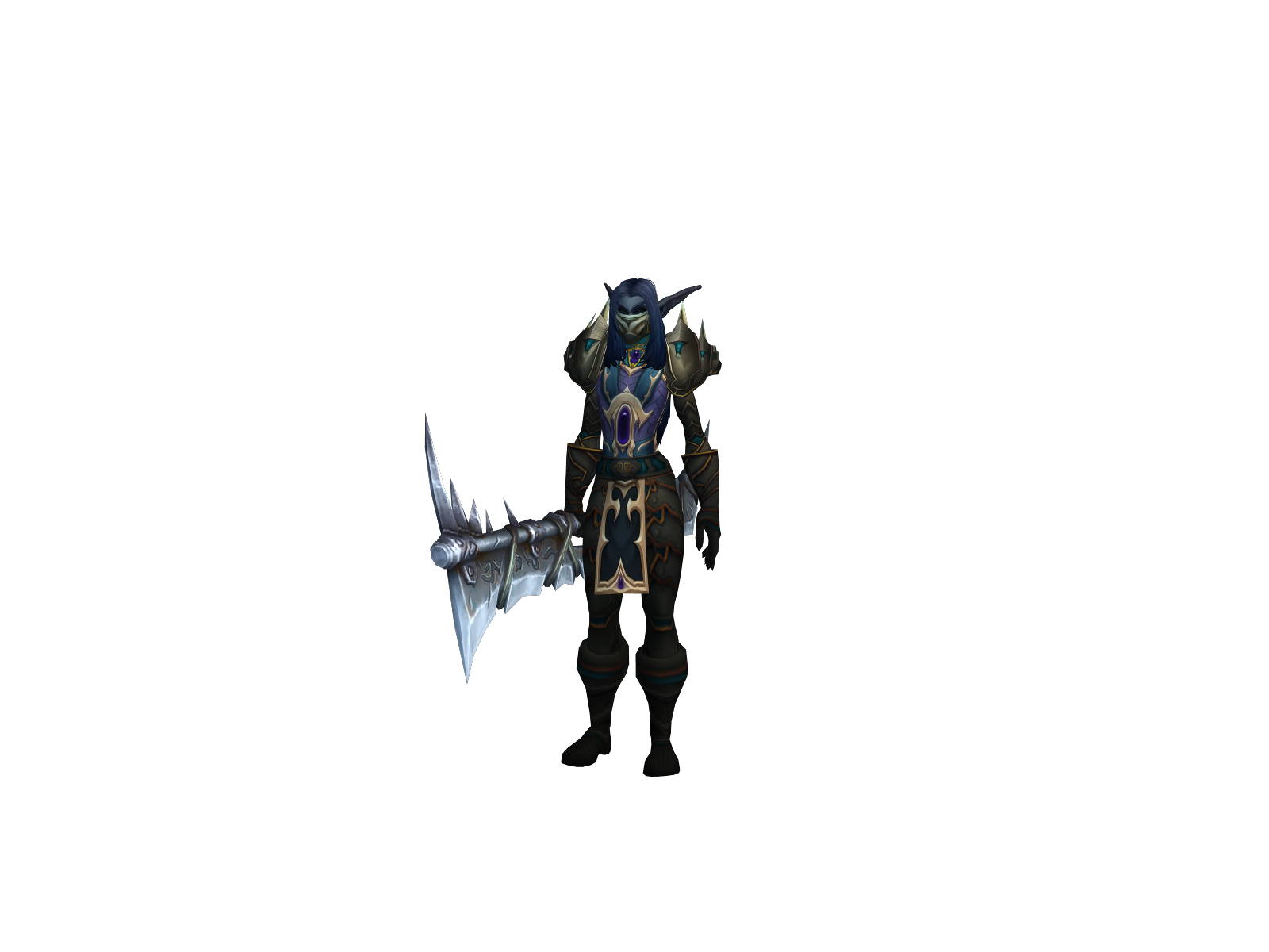 Cathmw 3D character render