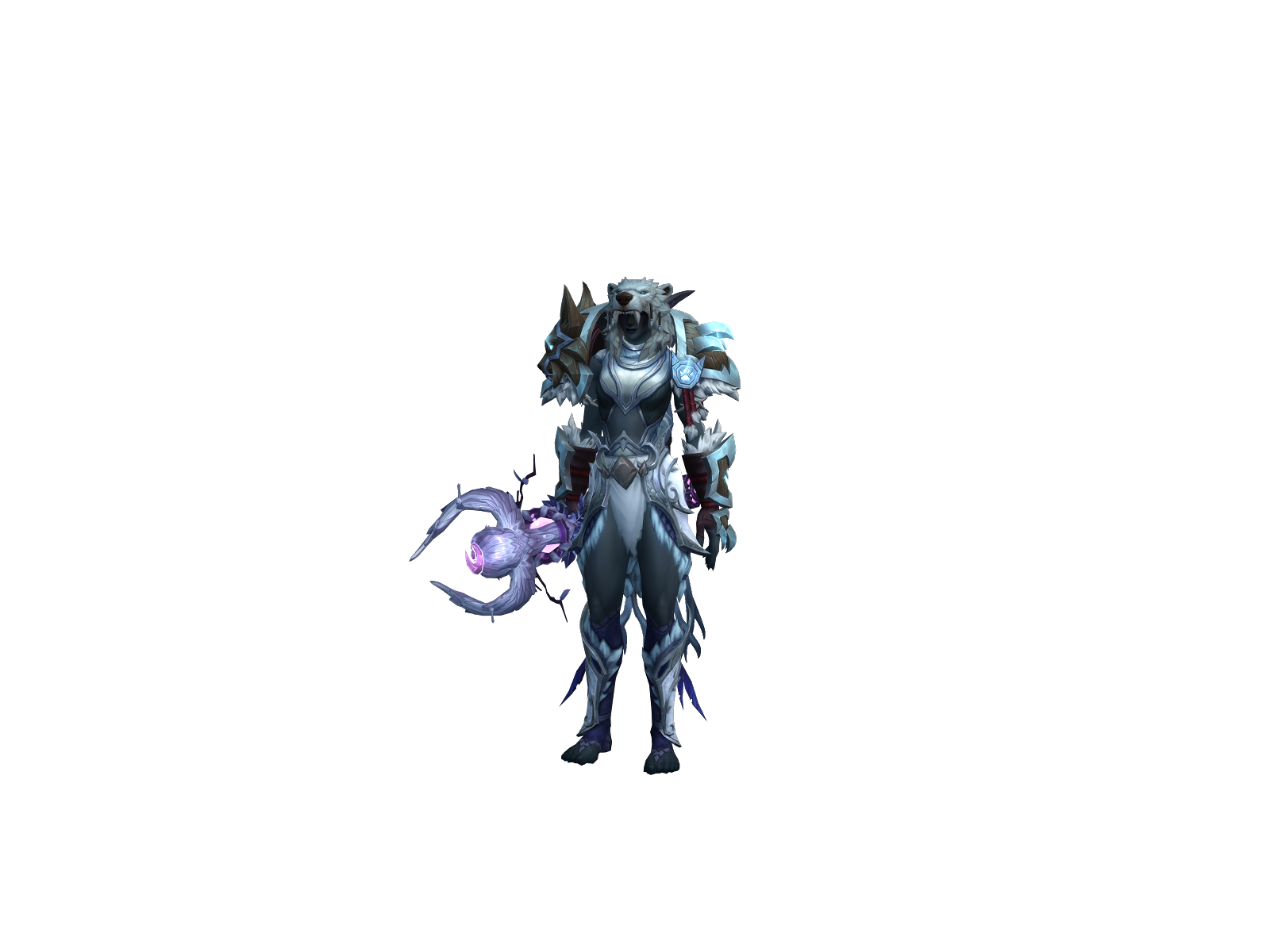 Adosdruid 3D character render