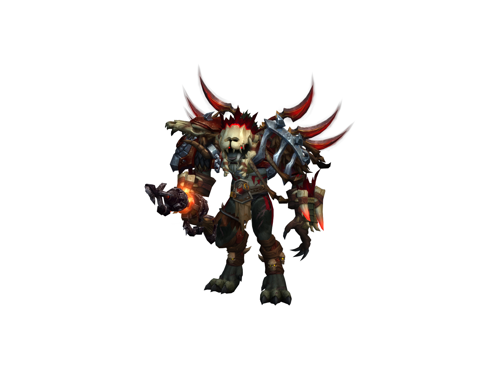 Osyrrus 3D character render