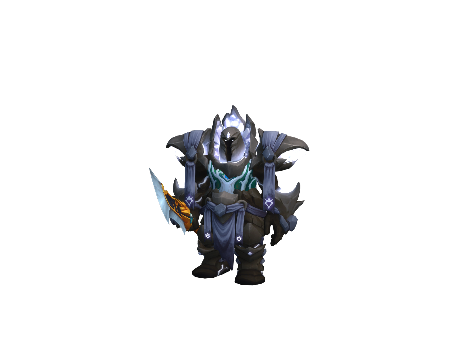 Derkk 3D character render