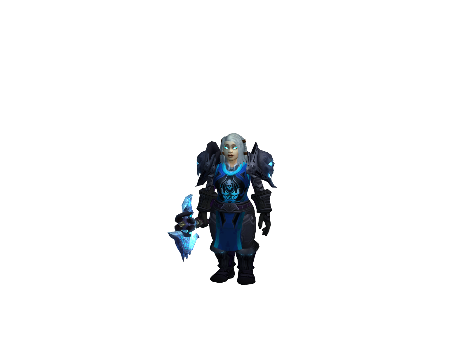 Doveknight 3D character render