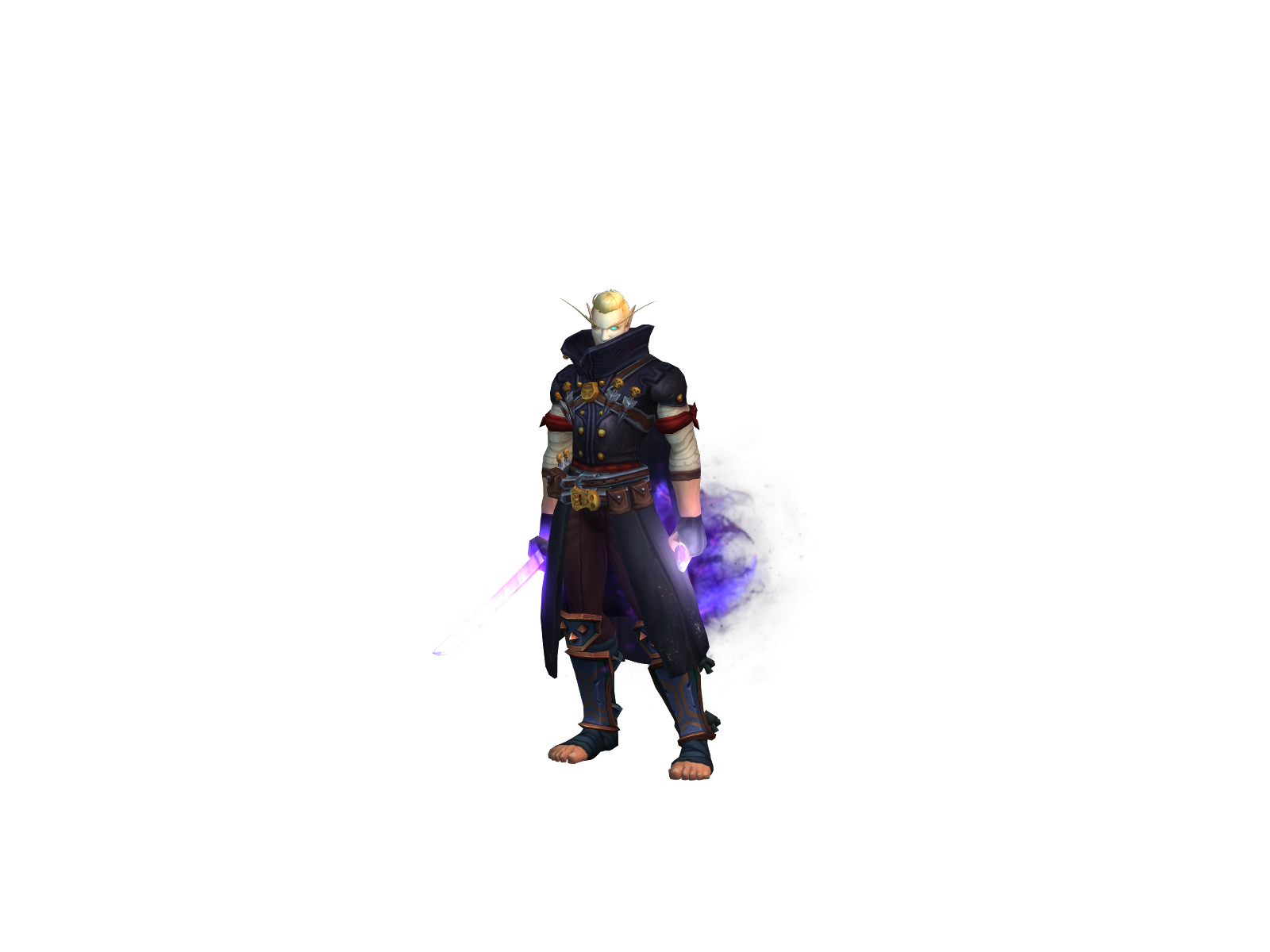 Rinnegan 3D character render
