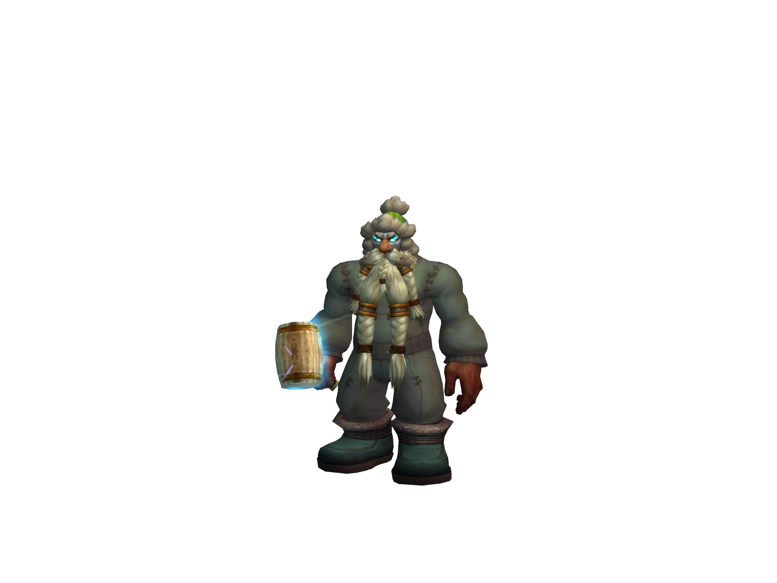 Reckoner 3D character render