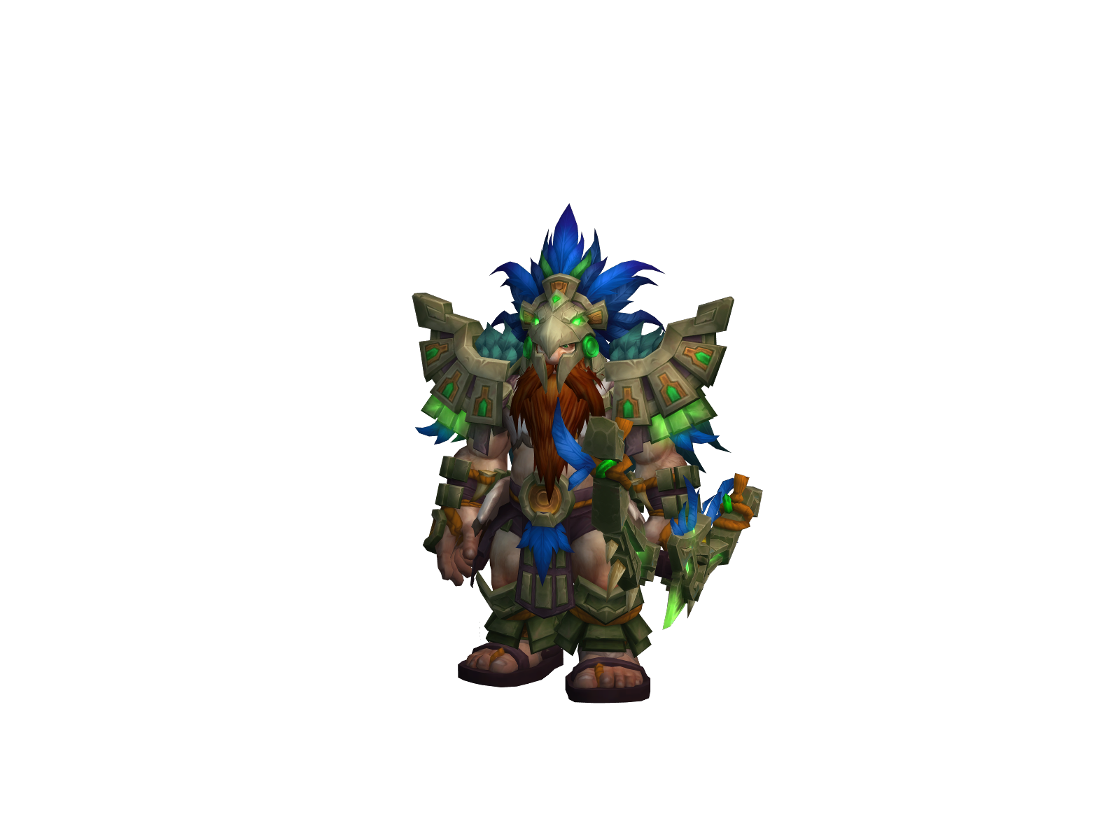 Sernunos 3D character render