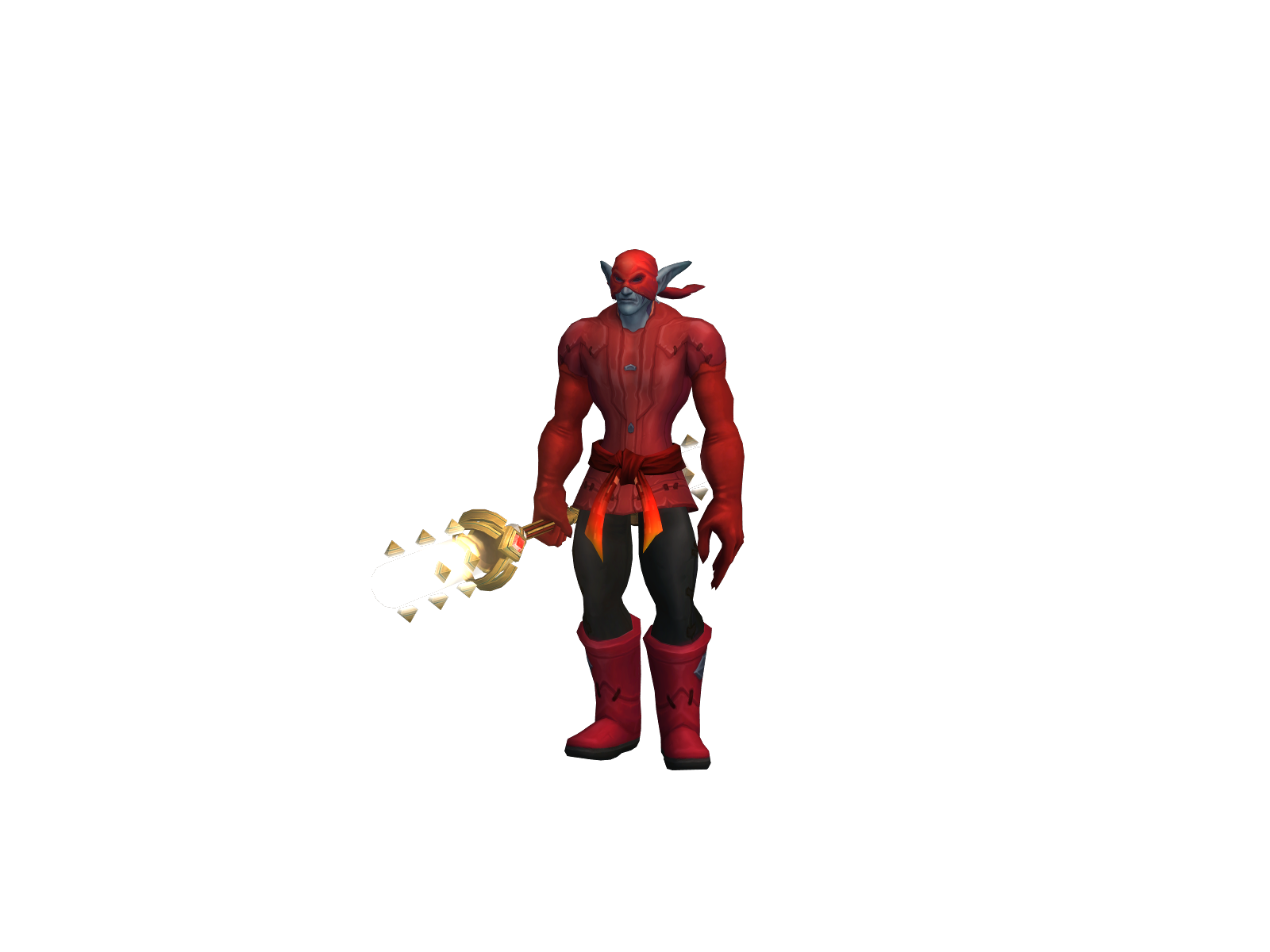 Peac 3D character render