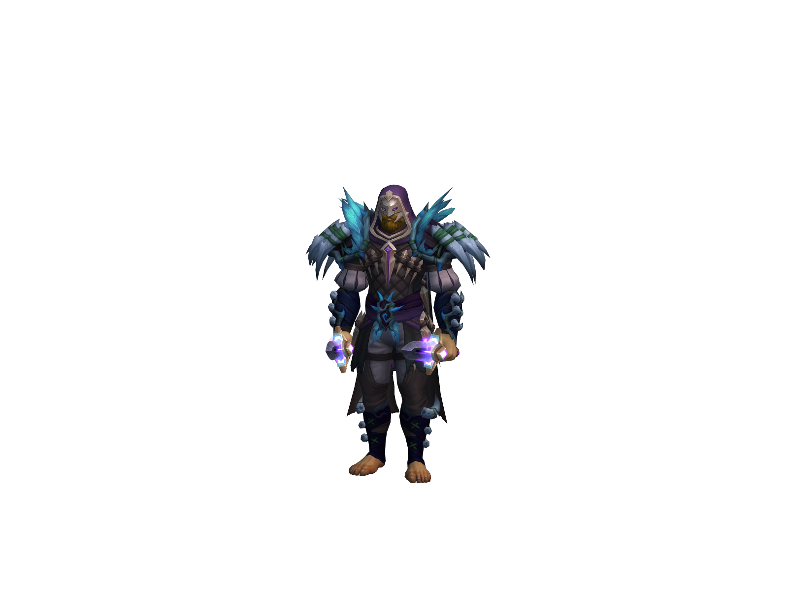 Hasted 3D character render
