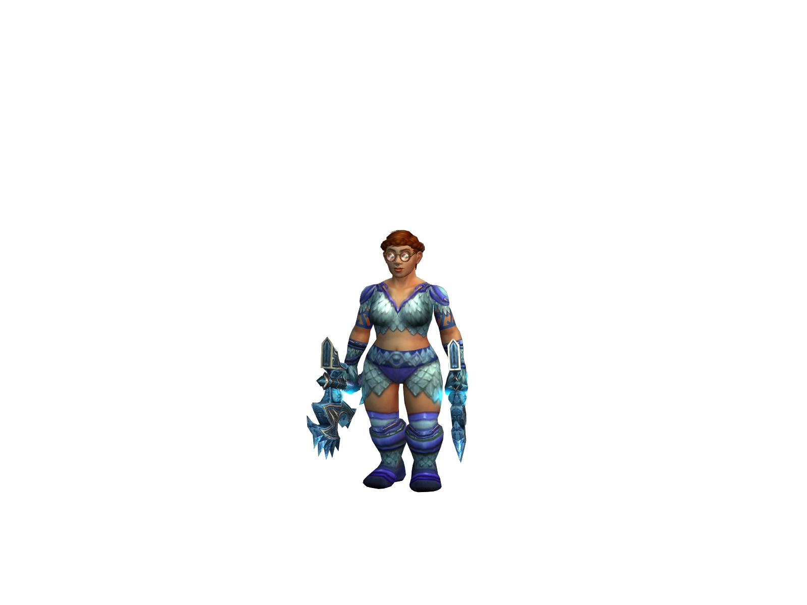 Twochee 3D character render
