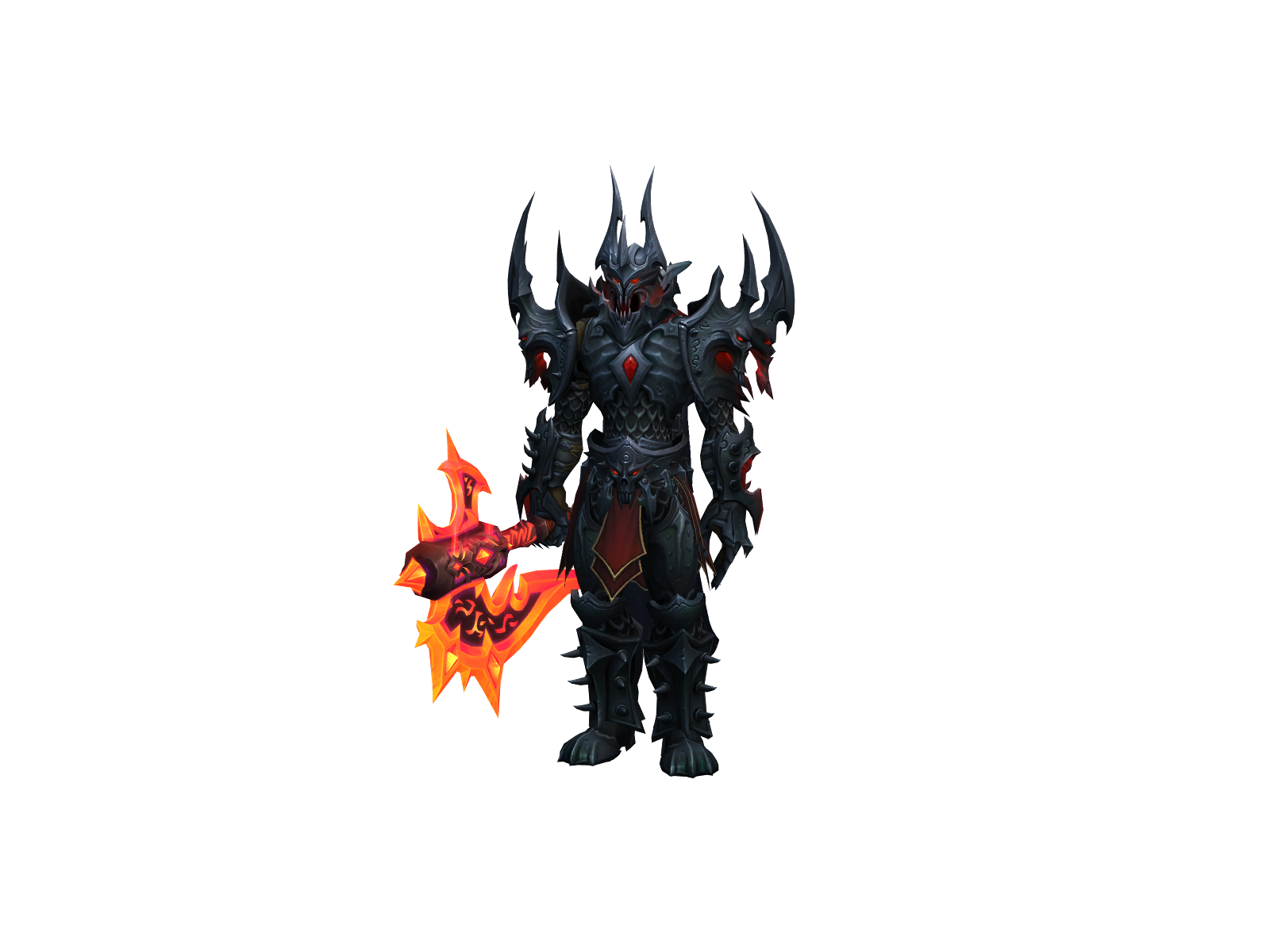 Unbound 3D character render