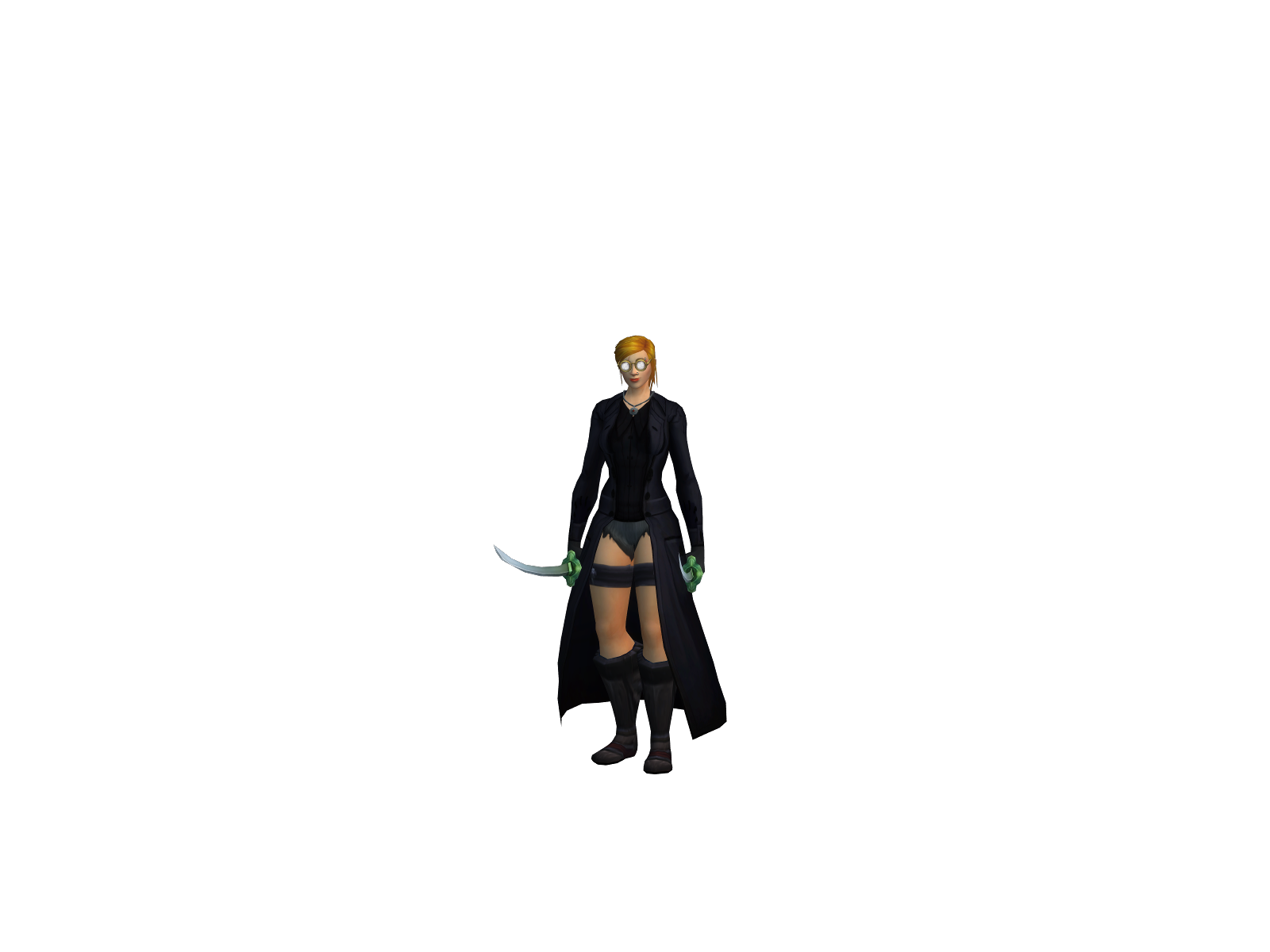 Lydaa 3D character render