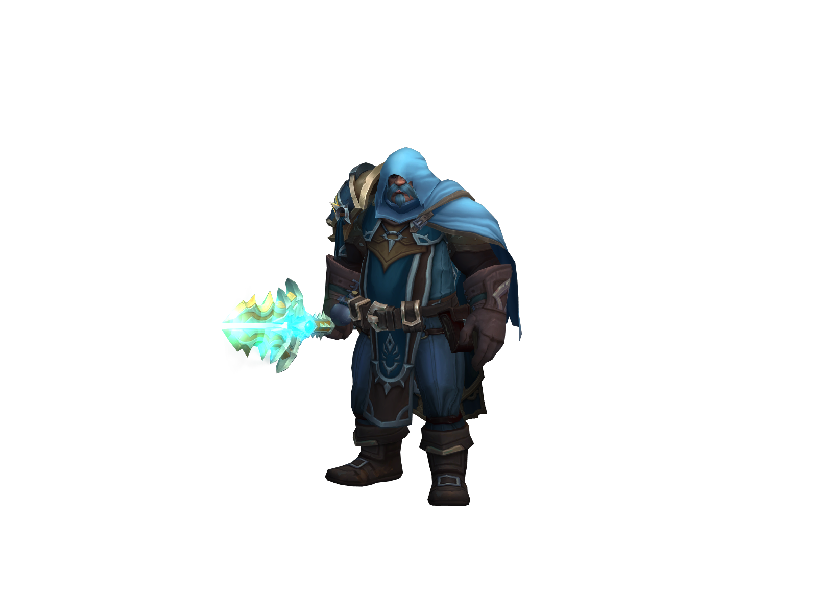 Colburn 3D character render