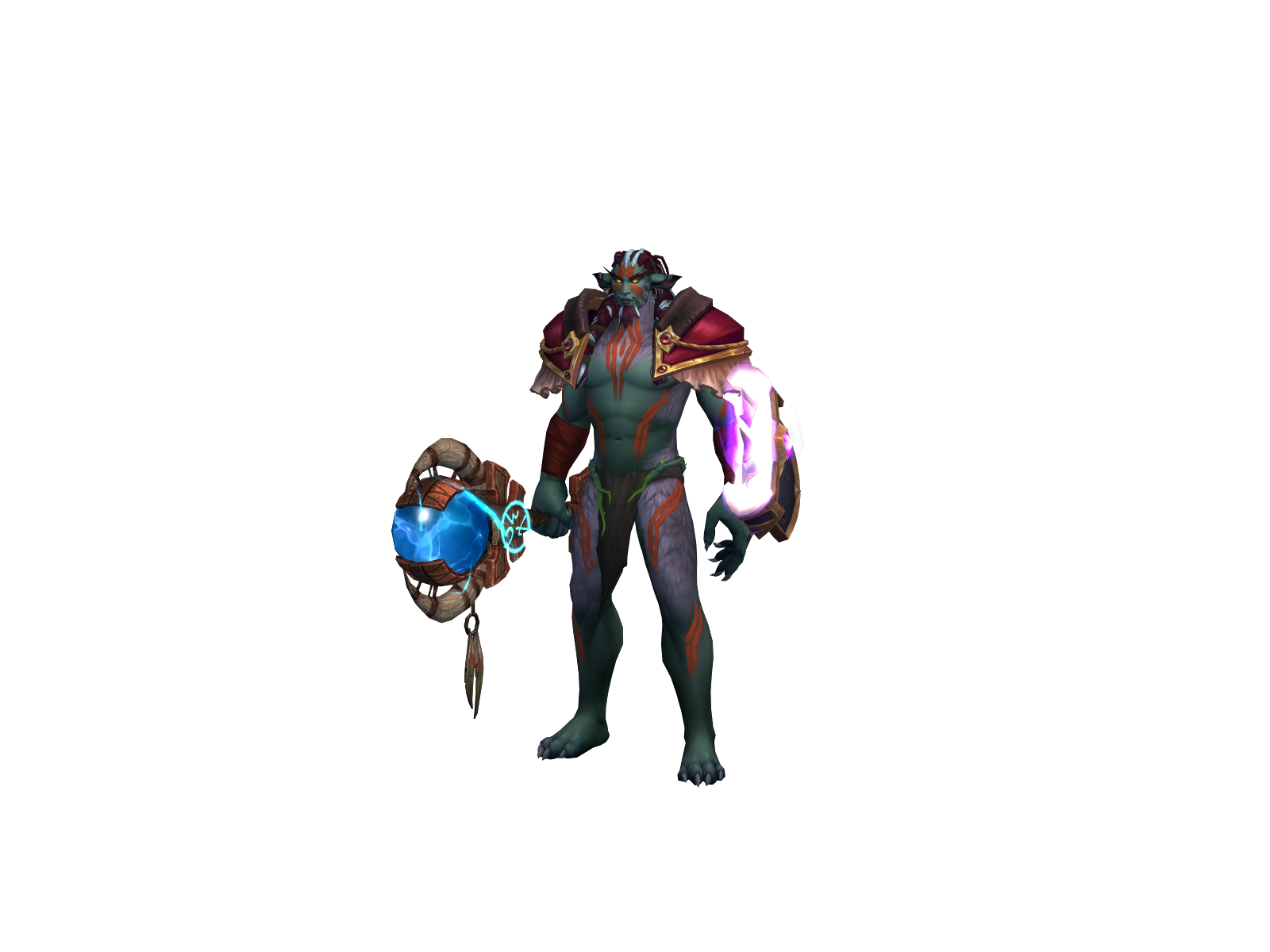 Knuckzz 3D character render