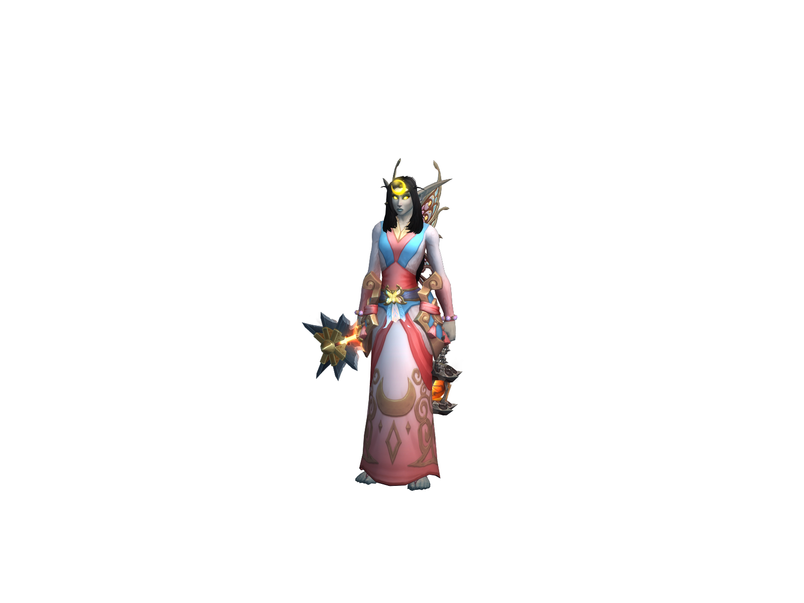 Cresencefont 3D character render