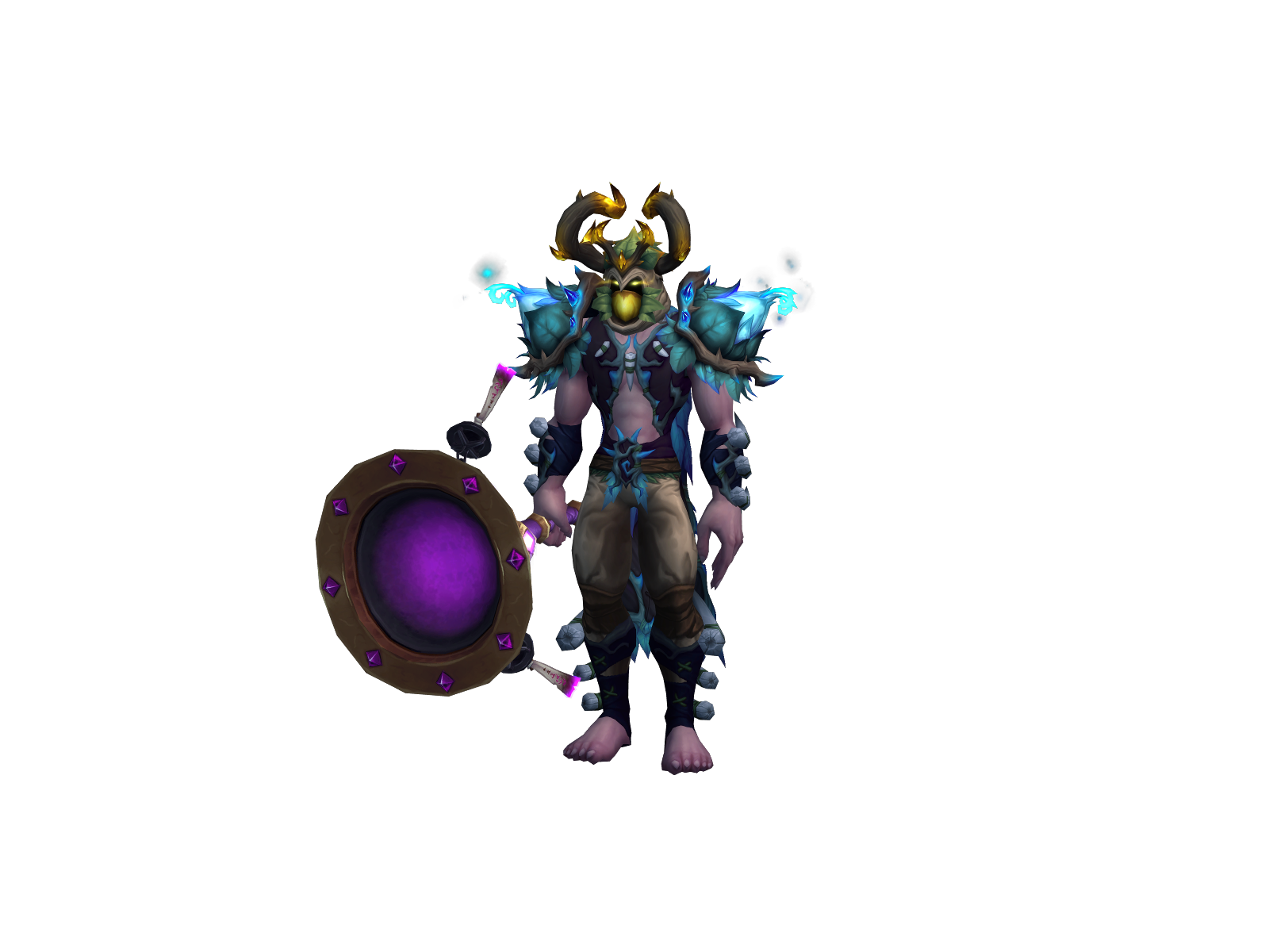 Malthael 3D character render