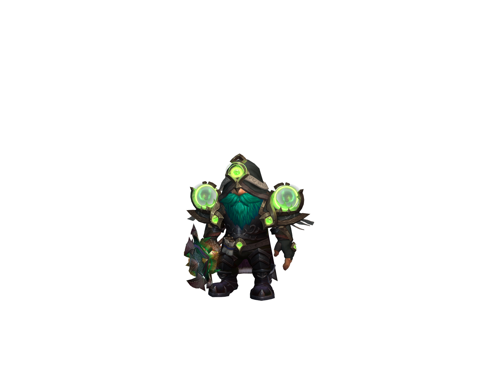 Baabayagaa 3D character render
