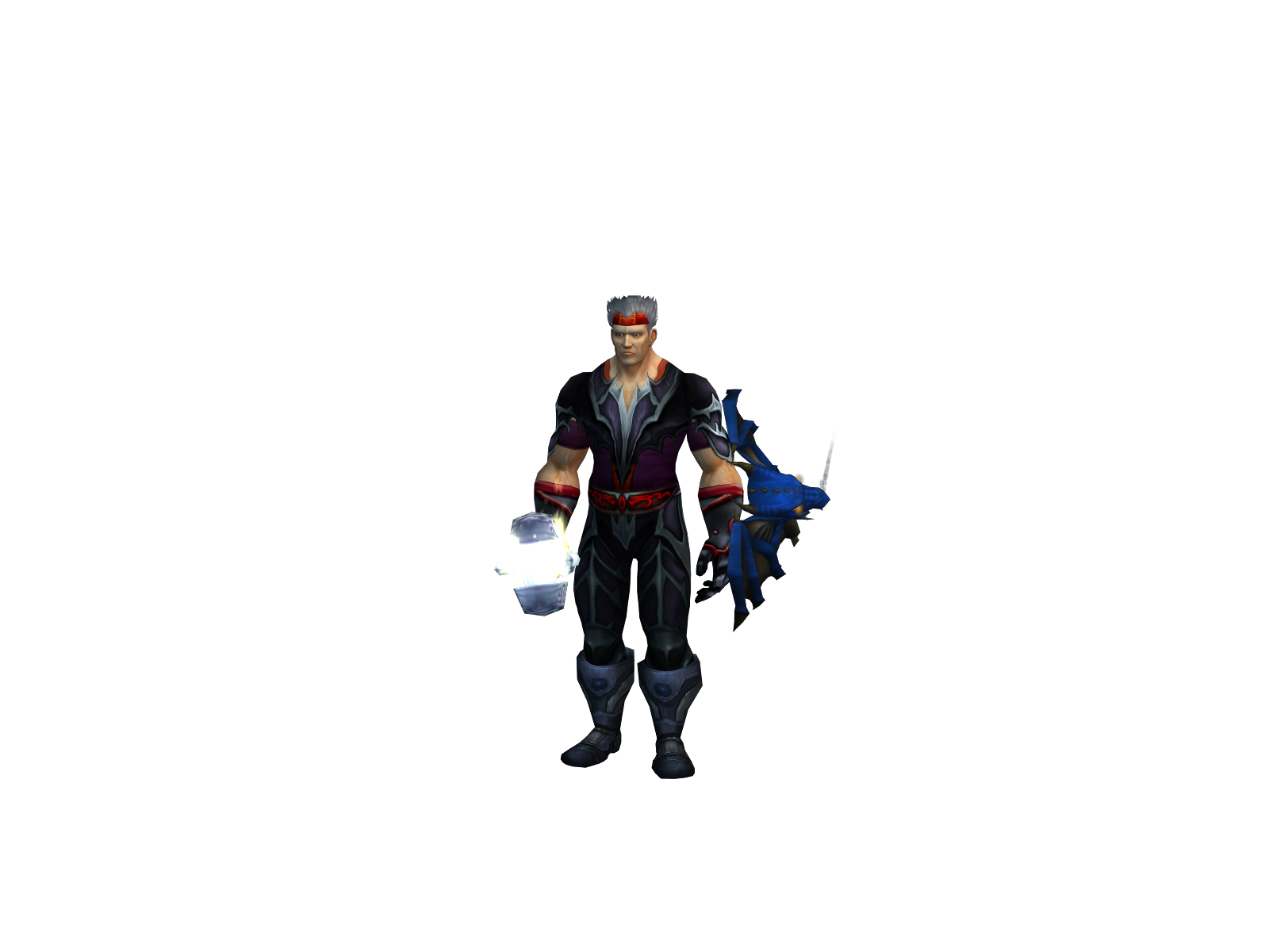 Brocken 3D character render
