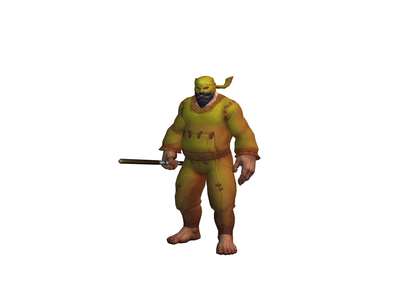 Scndamndmnt 3D character render