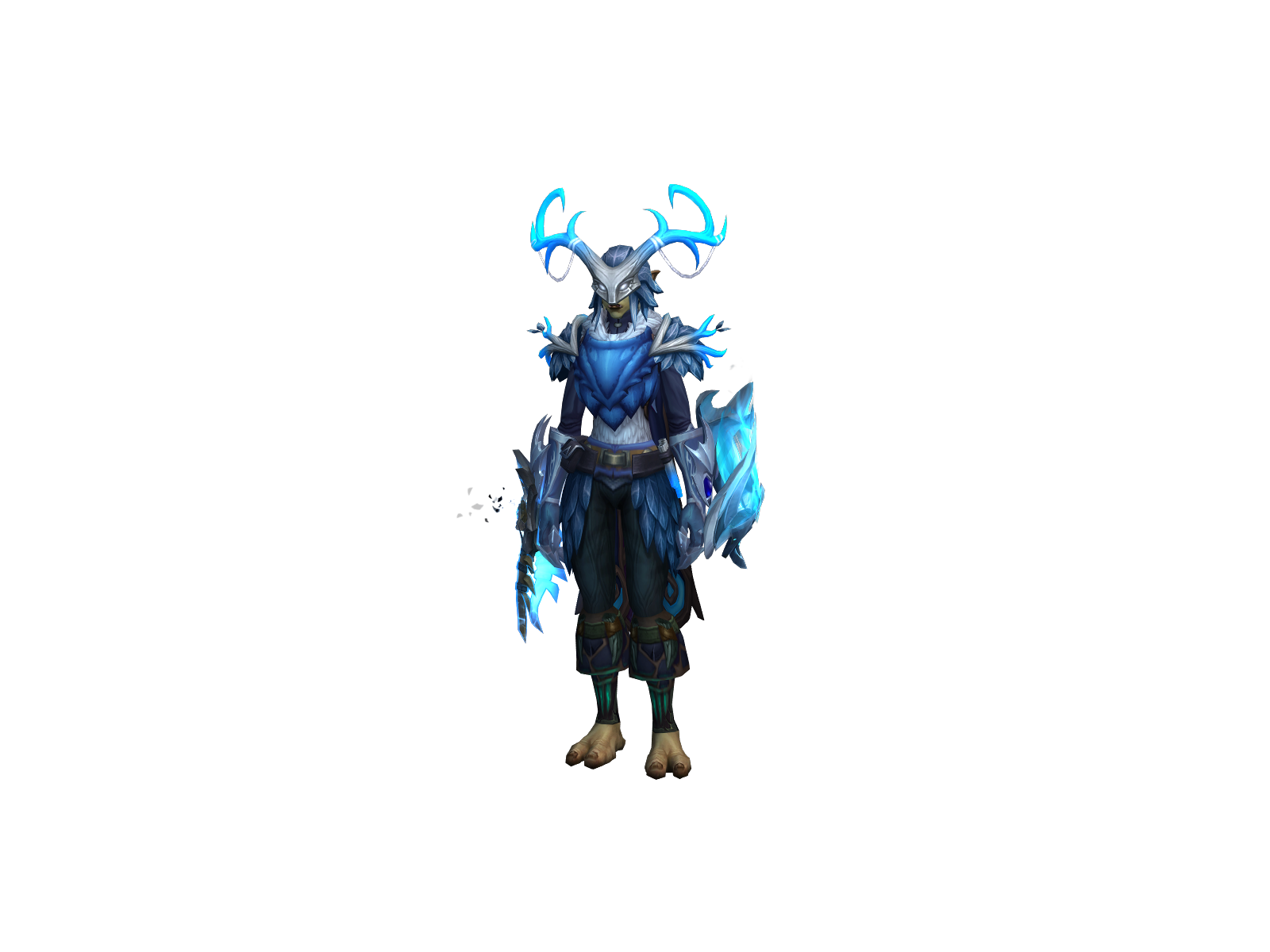 Larxene 3D character render