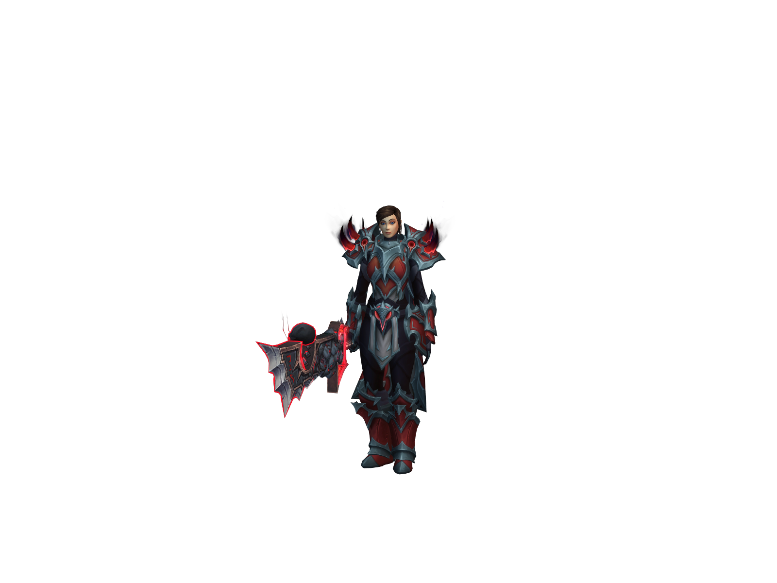 Ossiel 3D character render