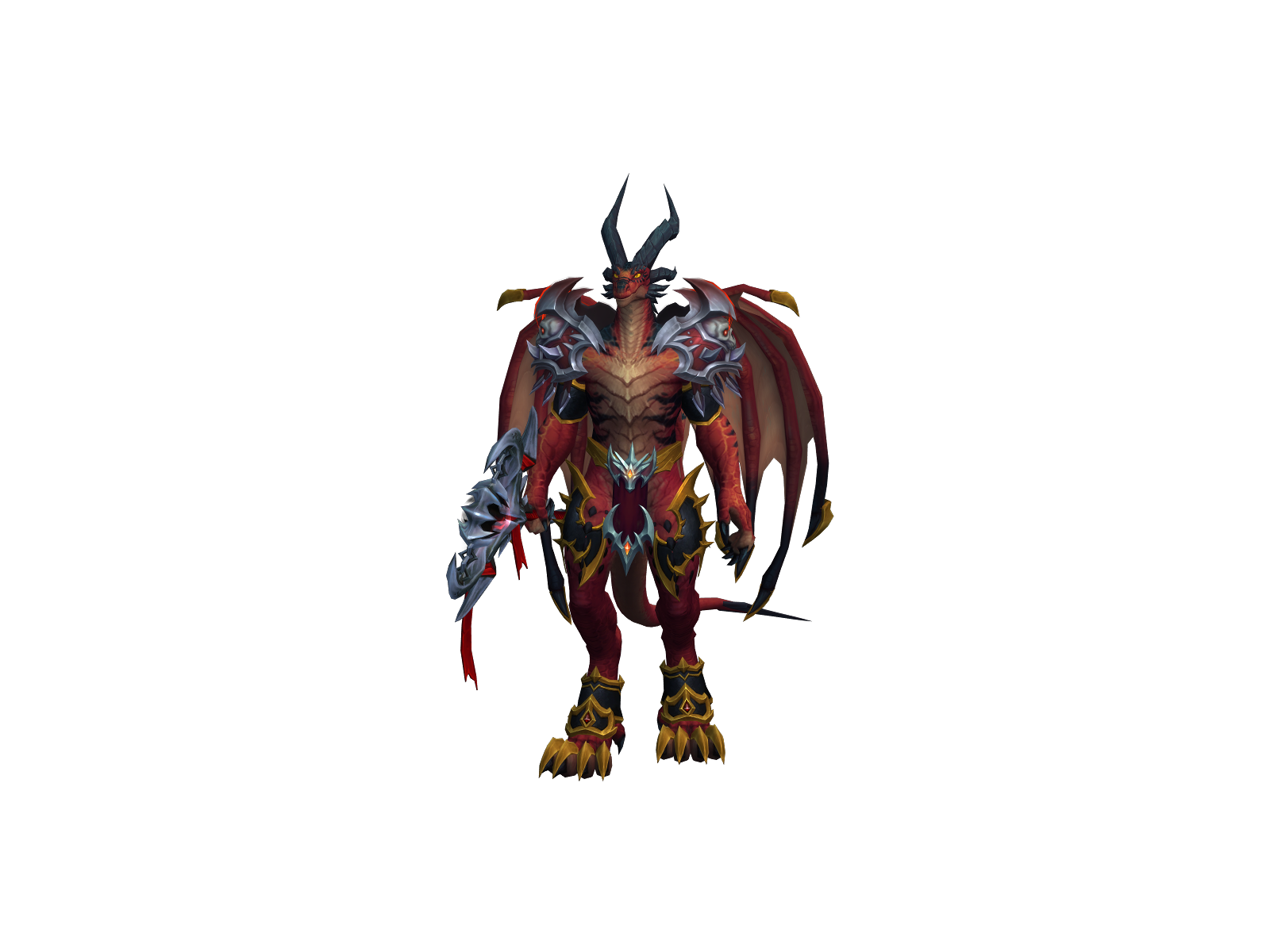 Dracoschuetz 3D character render