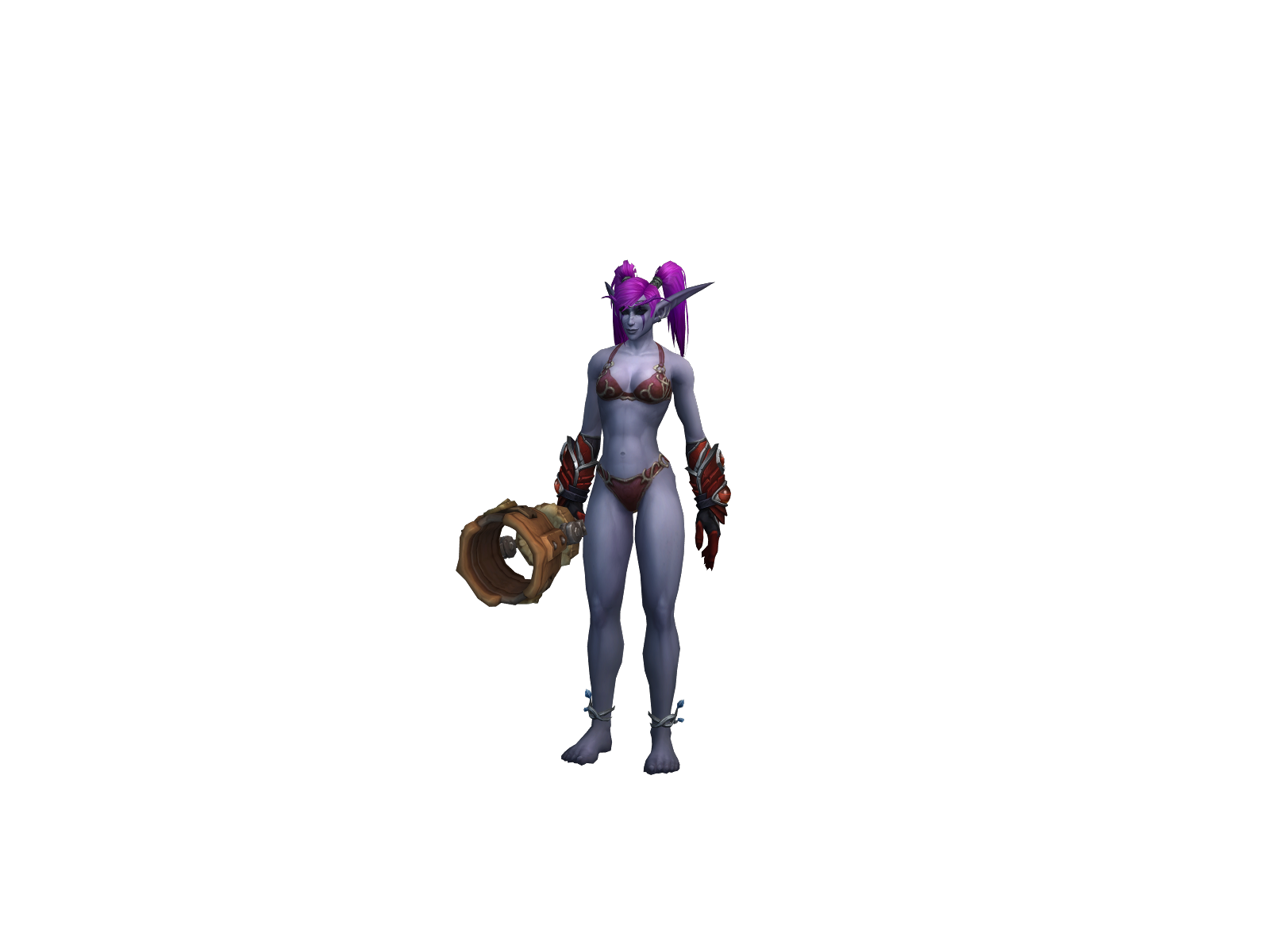 Berd 3D character render