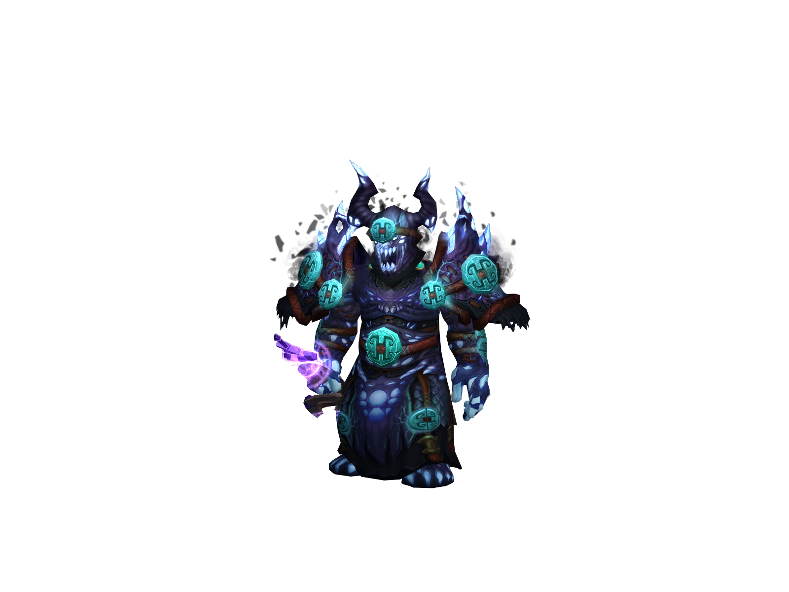 Themachinee 3D character render