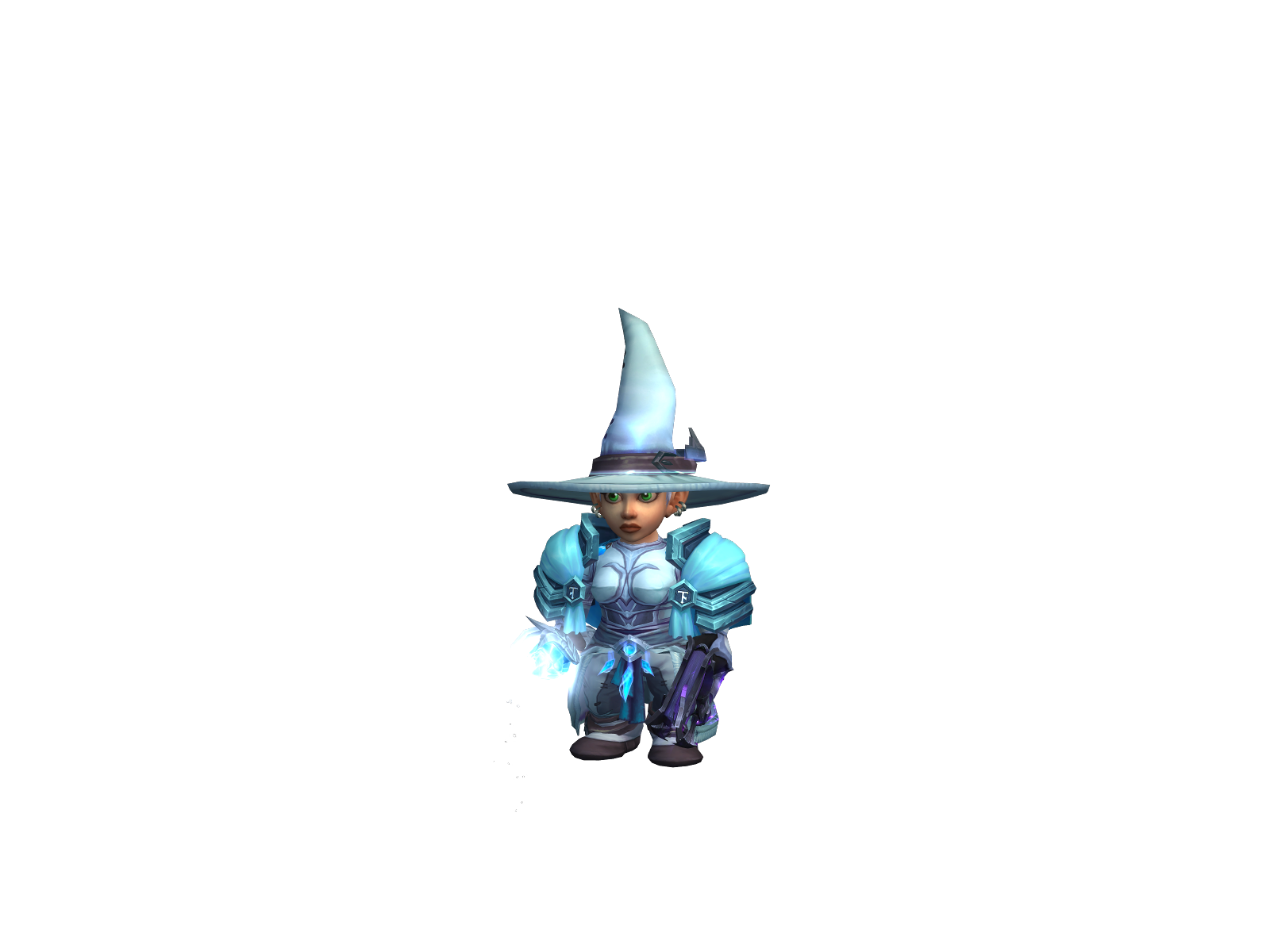 Apparition 3D character render