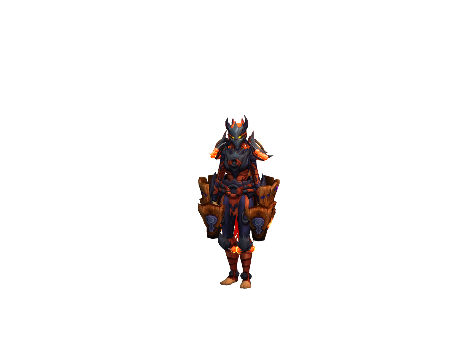Vorex 3D character render