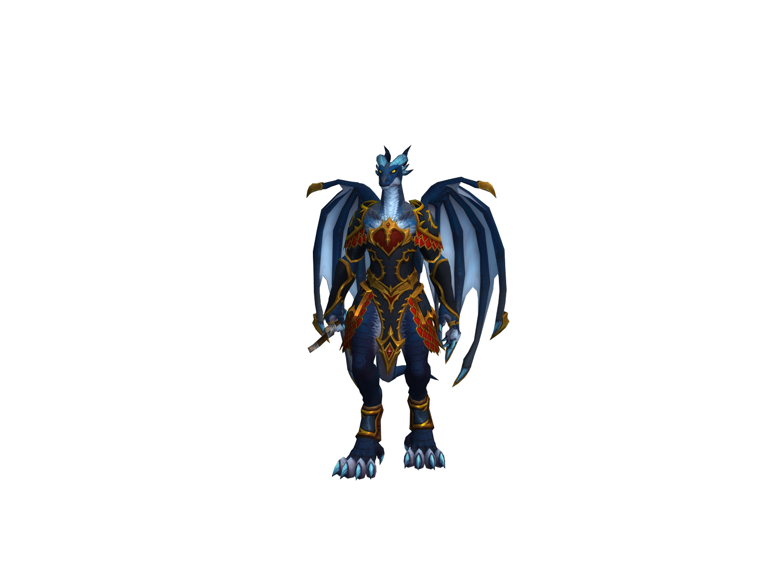 Dractari 3D character render