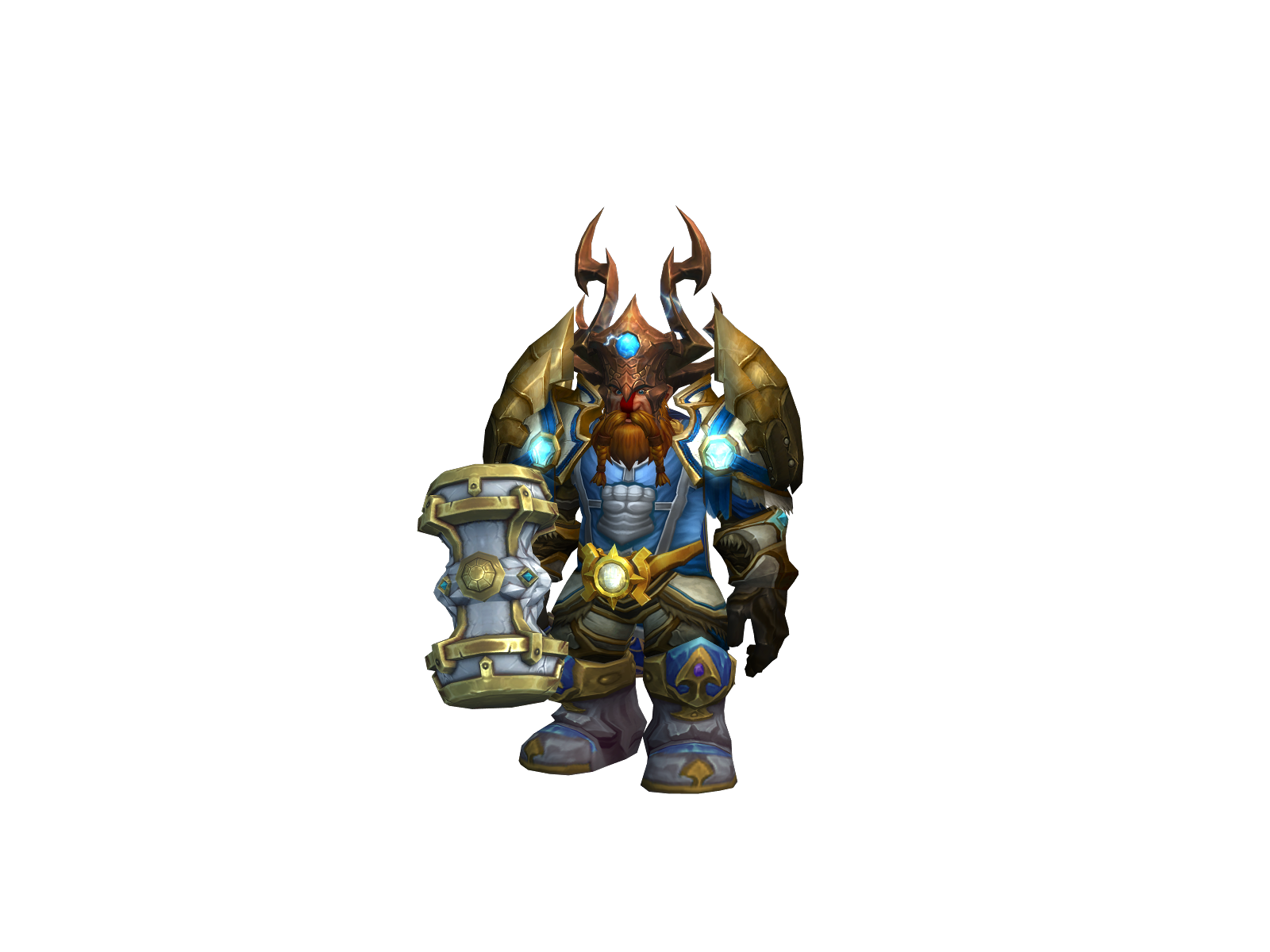 Tharus 3D character render