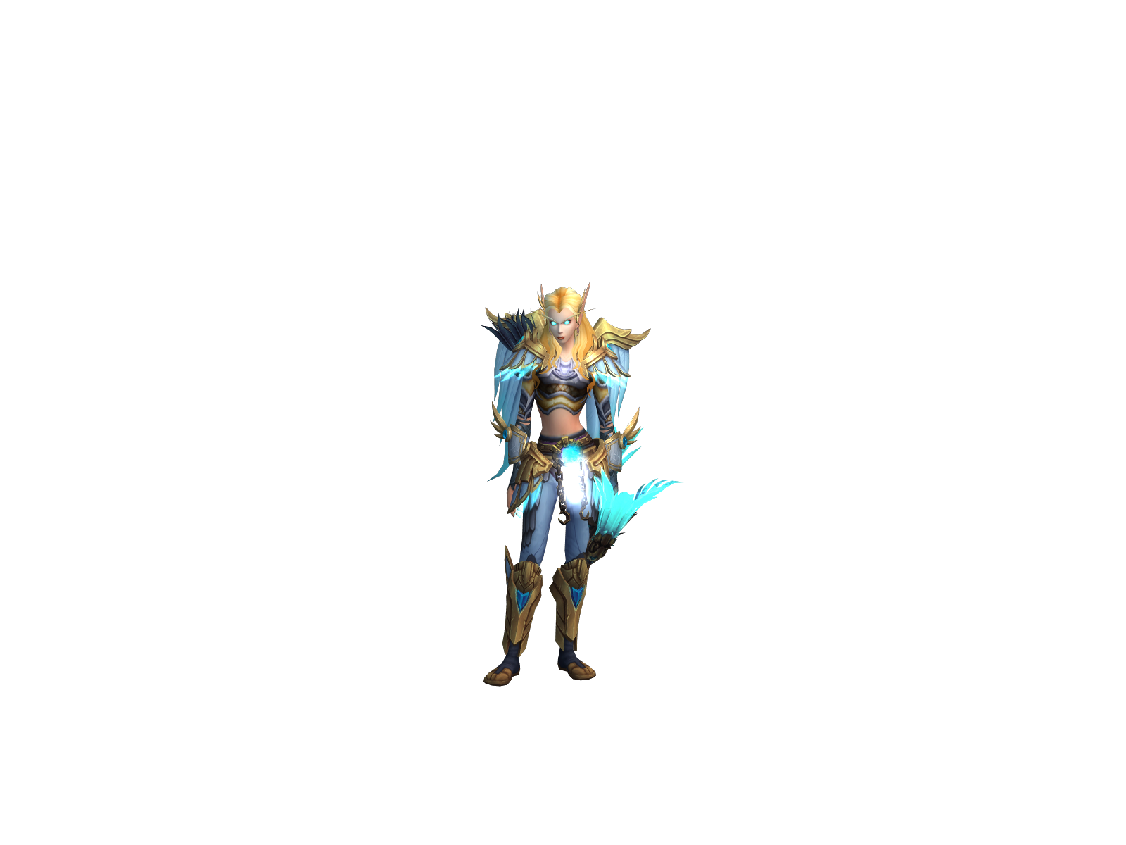 Cátt 3D character render