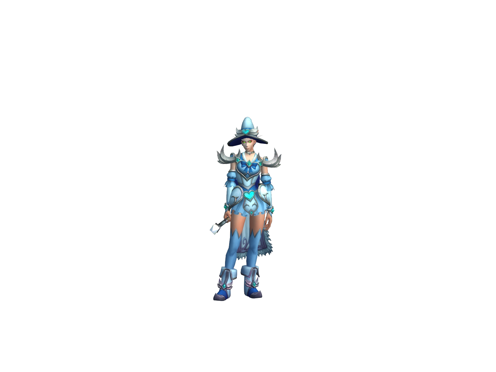 Zaddygagger 3D character render