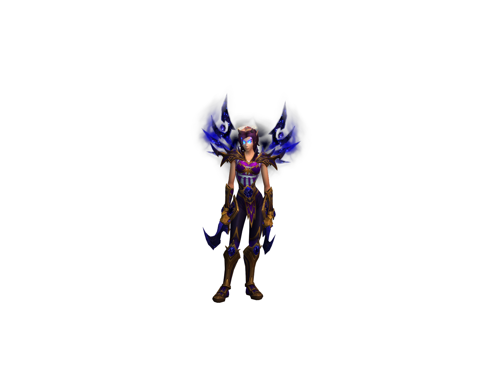 Misbehaving 3D character render