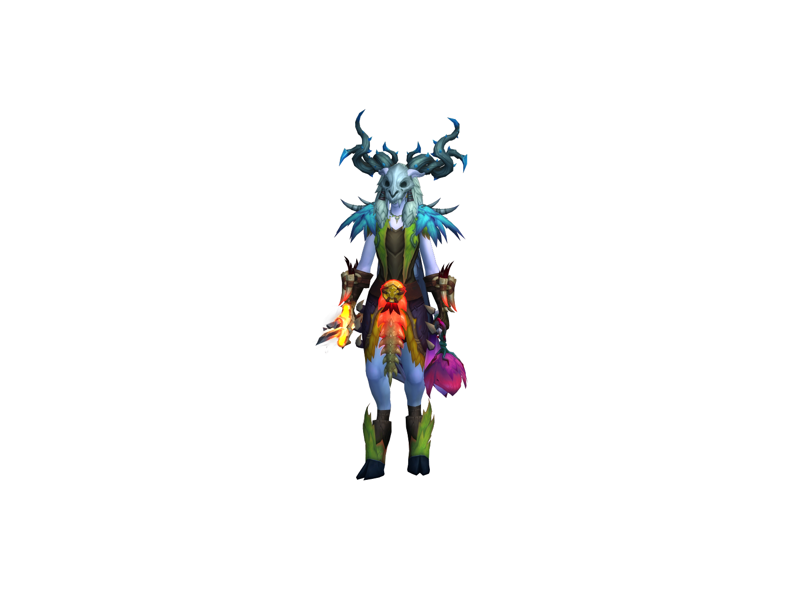Bloodtotem 3D character render