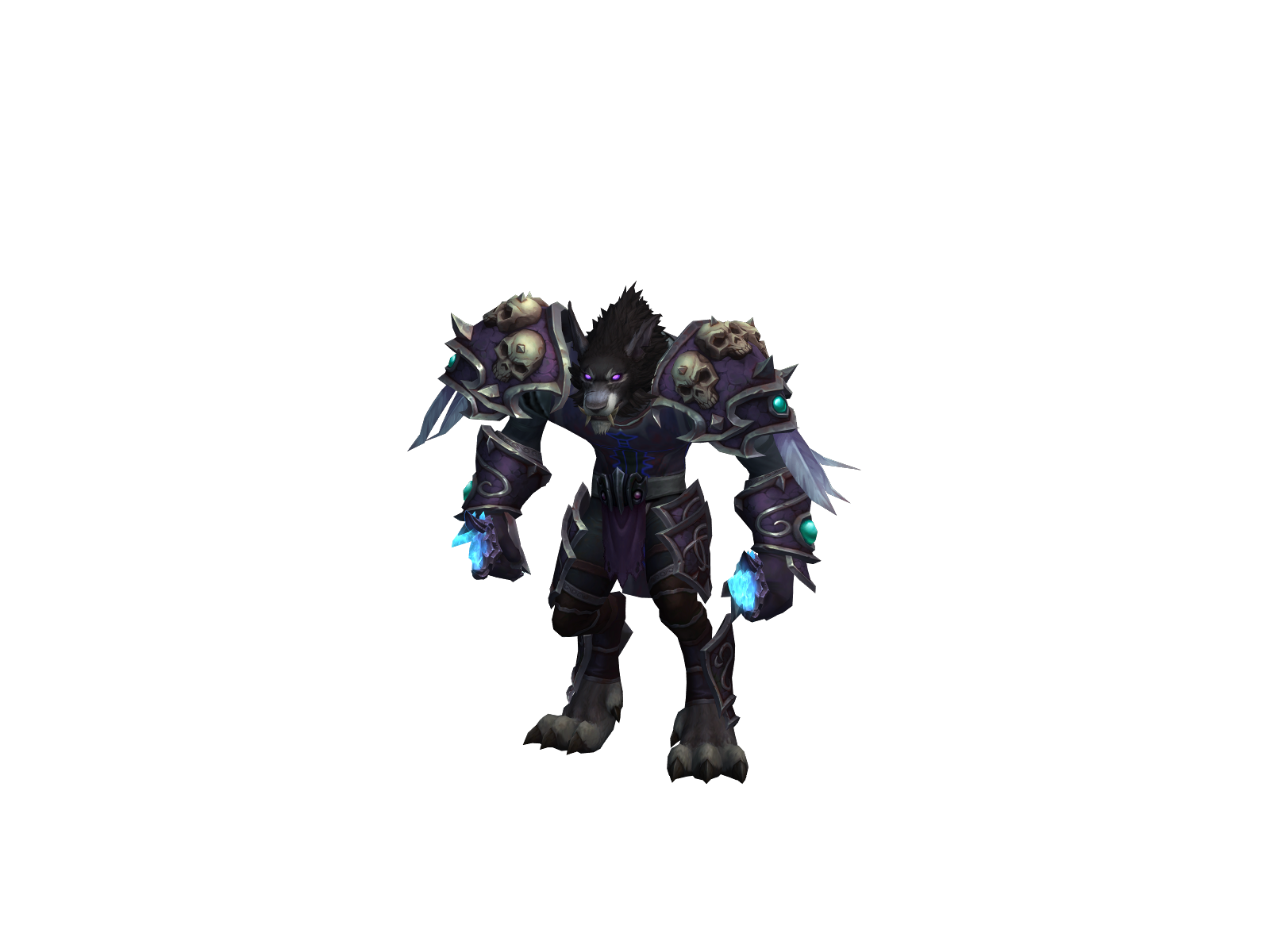 Fells 3D character render