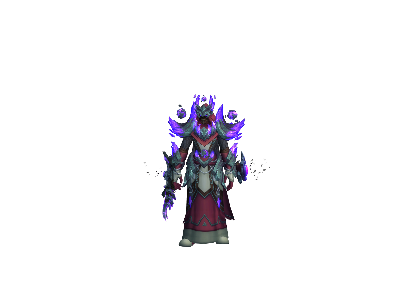 Lachamisa 3D character render