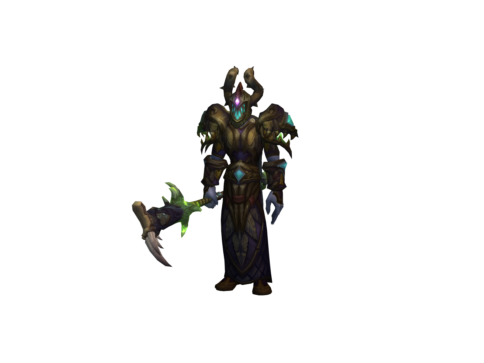 Soulein 3D character render