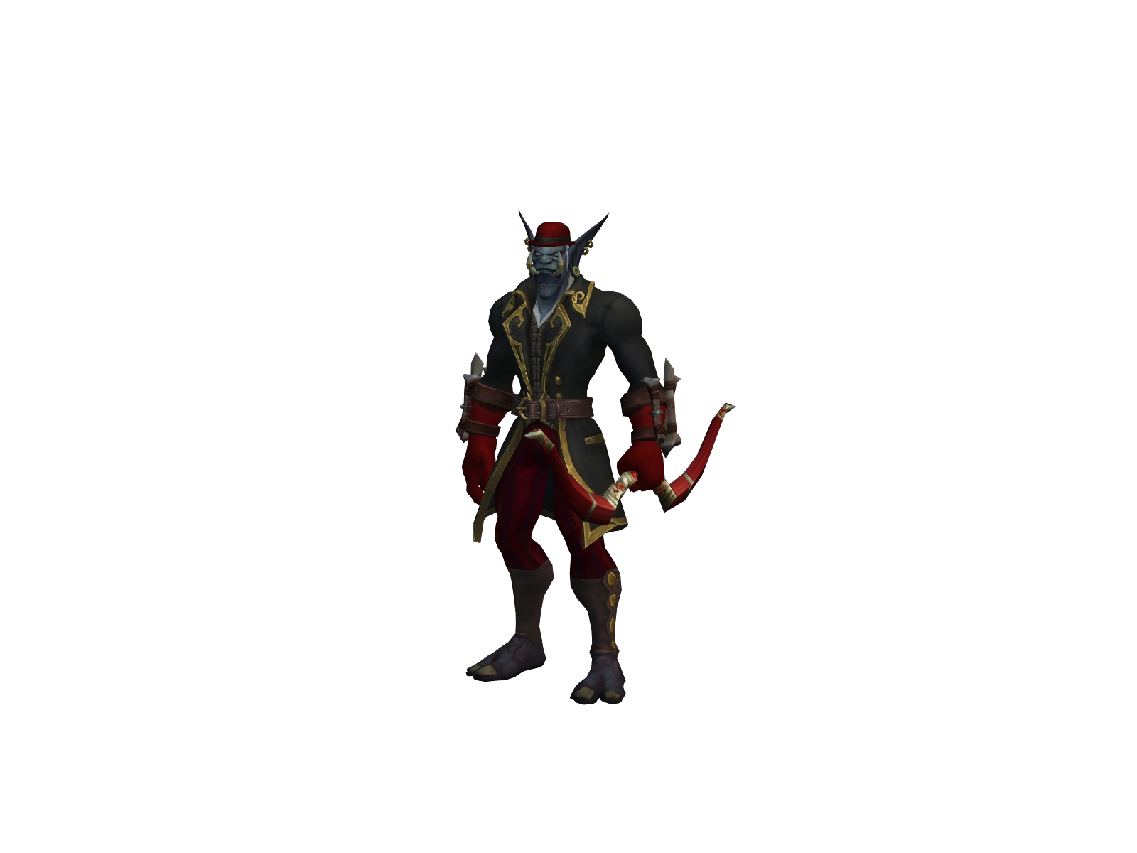 Ahnah 3D character render