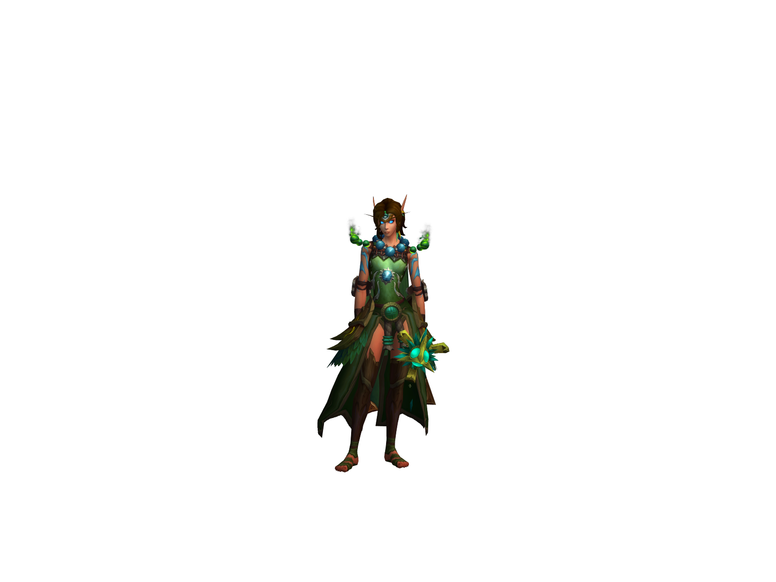 Kendrisite 3D character render