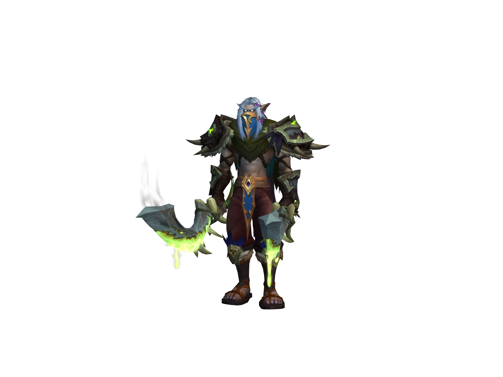 Unforseen 3D character render