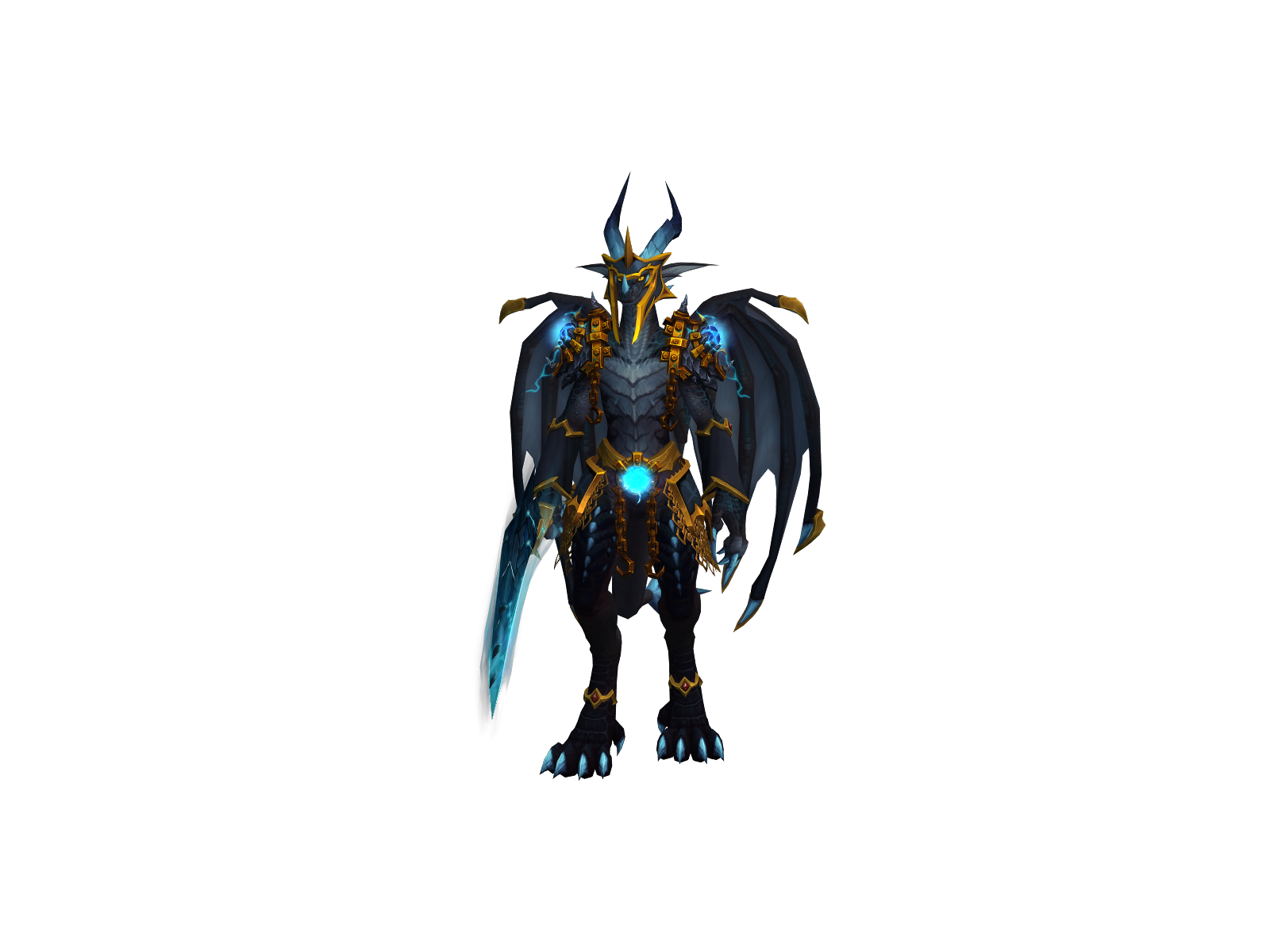 Embers 3D character render