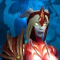 Goated portrait