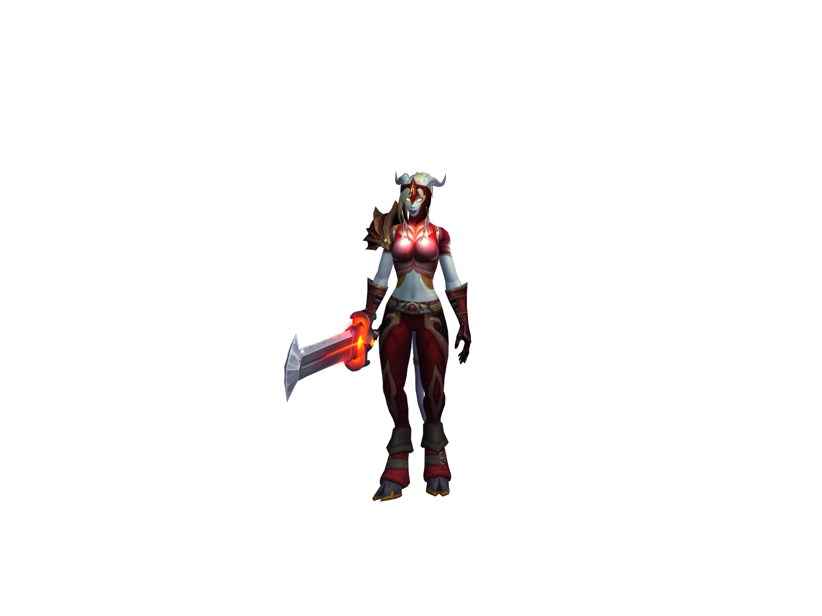 Goated 3D character render