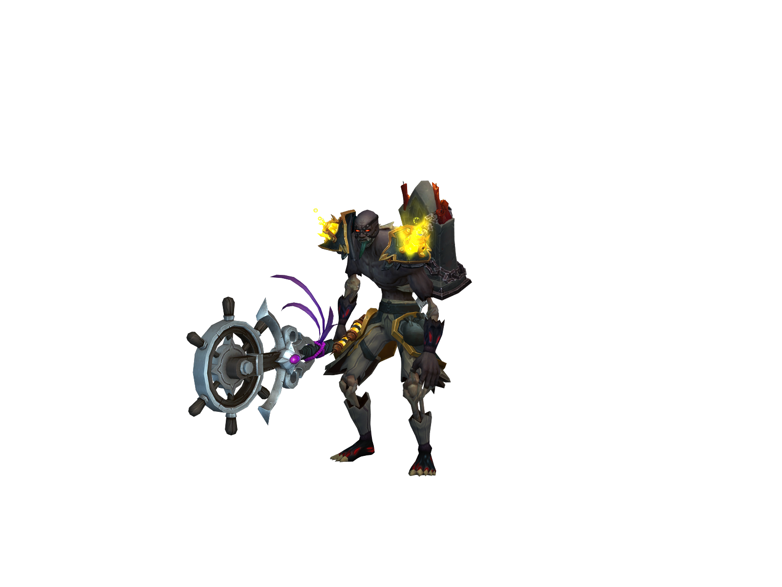 Crematorium 3D character render