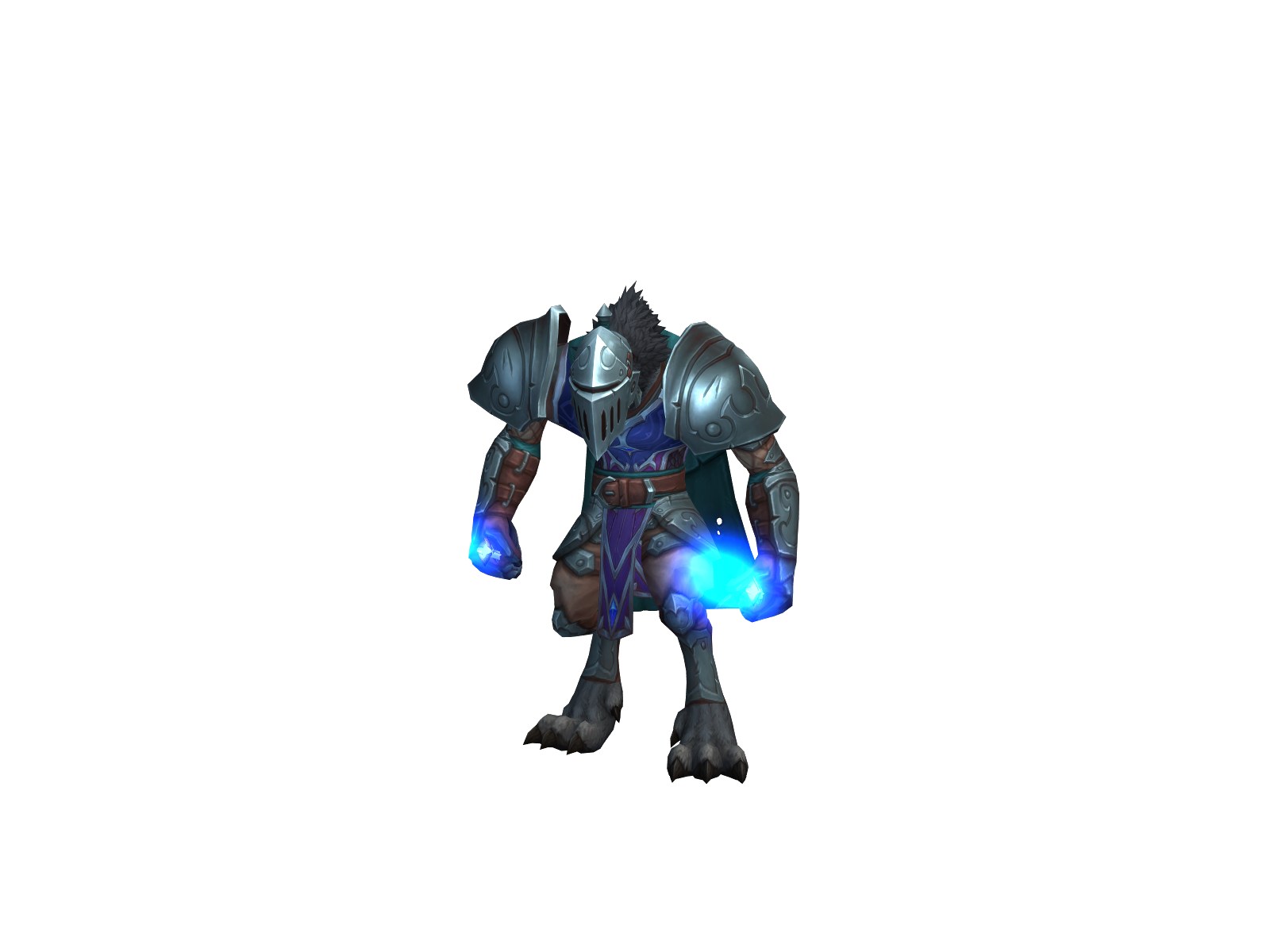 Orneymon 3D character render