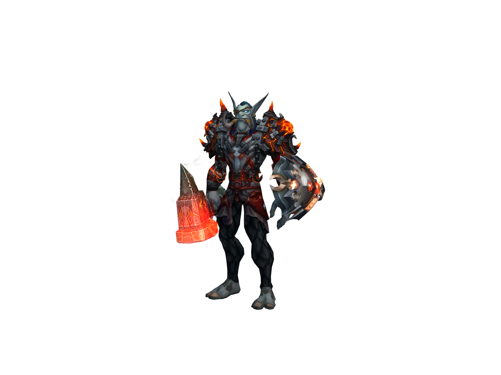 Laissen 3D character render